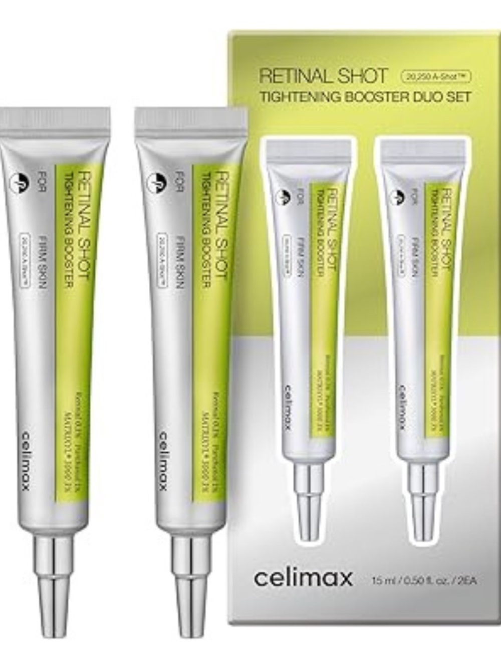 CELIMAX Retinol Shot Tightening Booster Duo Set 07/28